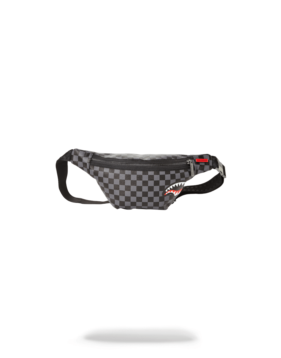 SHARKS IN PARIS (BLACK CHECKERED EDITION) CROSSBODY