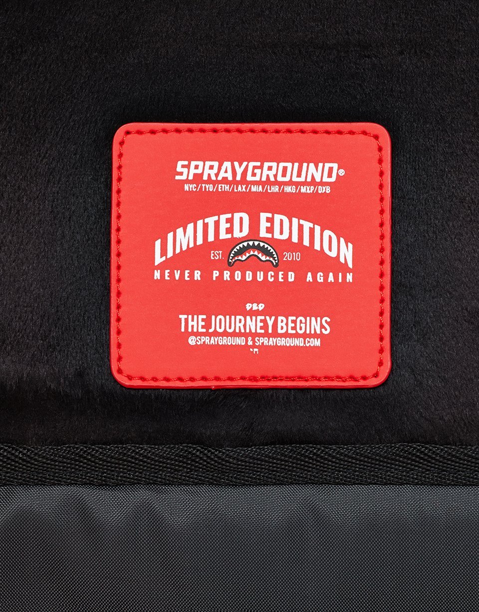 BRACES SHARK (BLACK)
