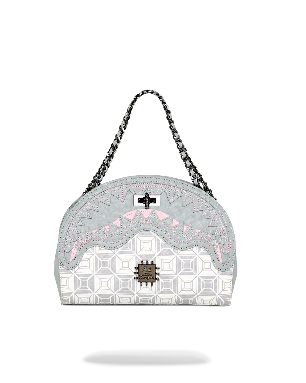 A.I.8 AFRICAN INTELLIGENCE BOOKED & BUSY SHARK HANDBAG