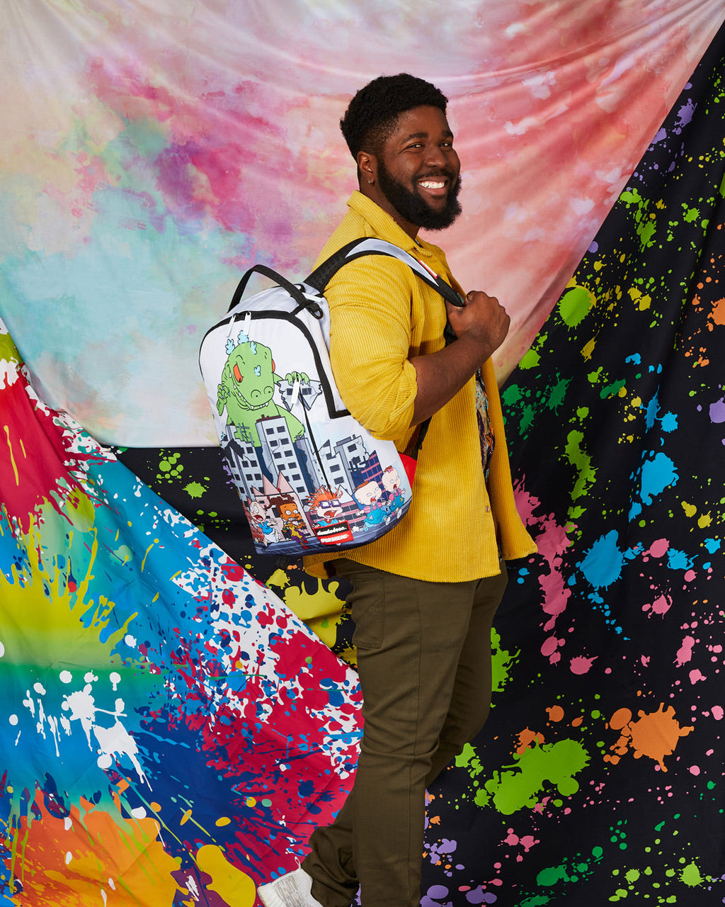 RUGRATS REPTAR CITY SMASH BACKPACK