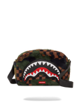 BIG SKY FUR SHARK MESSENGER BRICK BAG