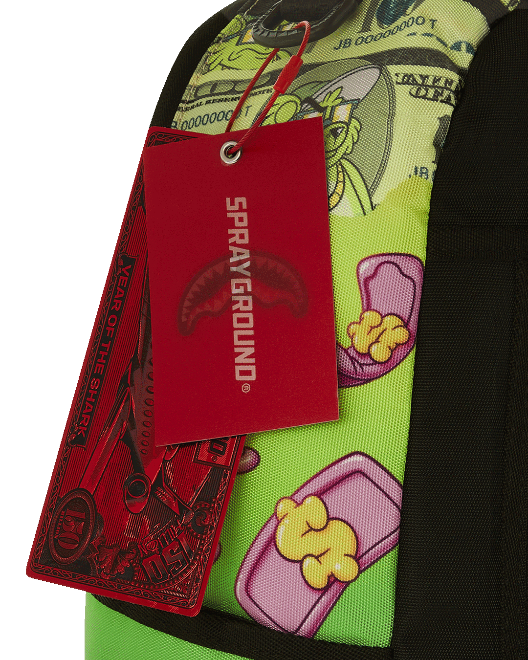 MEAN MONEY COLLAGE BACKPACK
