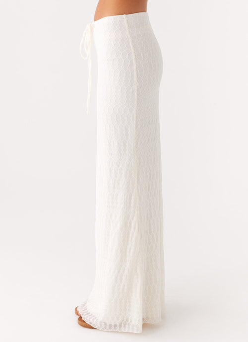 Blakely Maxi Skirt - Ivory
