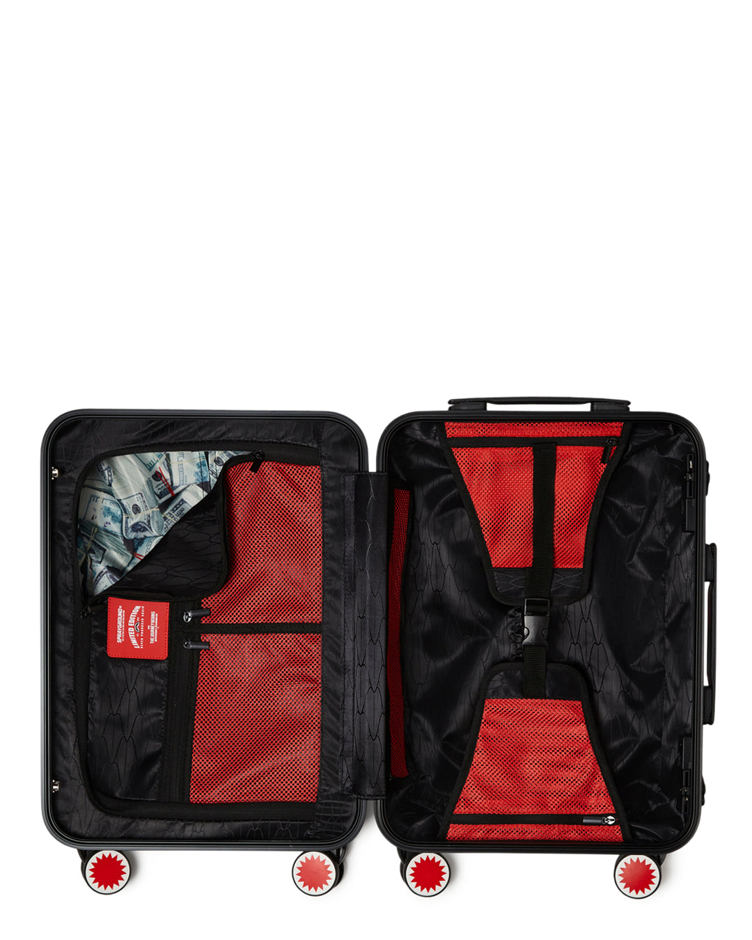 THE SANCTUARY SHARKNAUTICS HARDSHELL CARRY-ON LUGGAGE