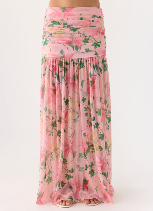 Cantrall Maxi Skirt - Blooming Spring