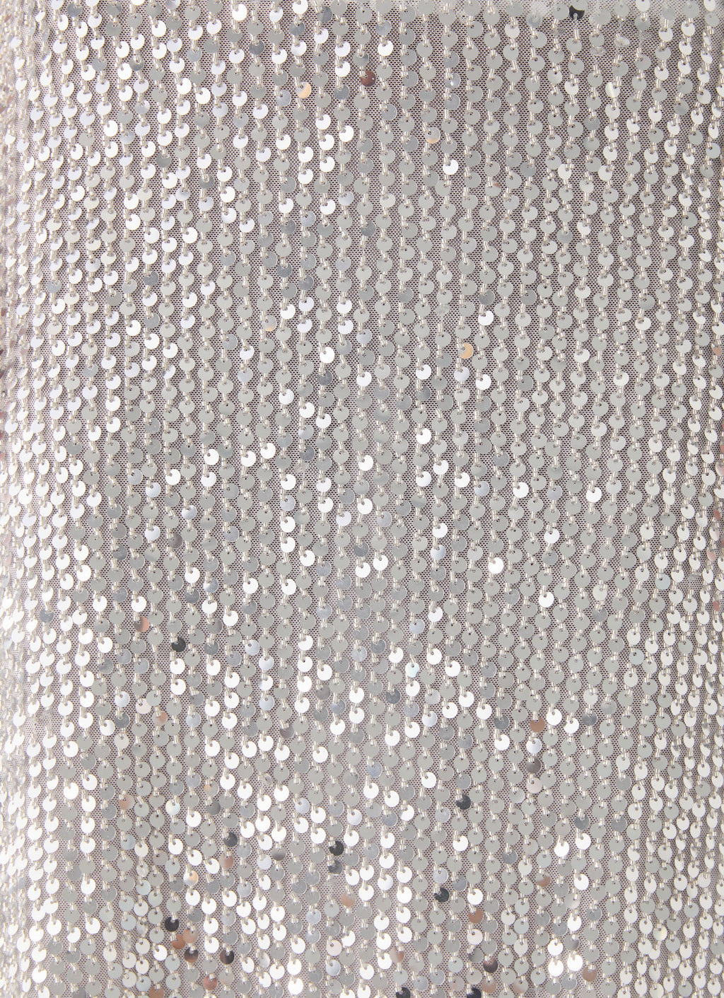 Evodia Sequin Tank Top - Silver