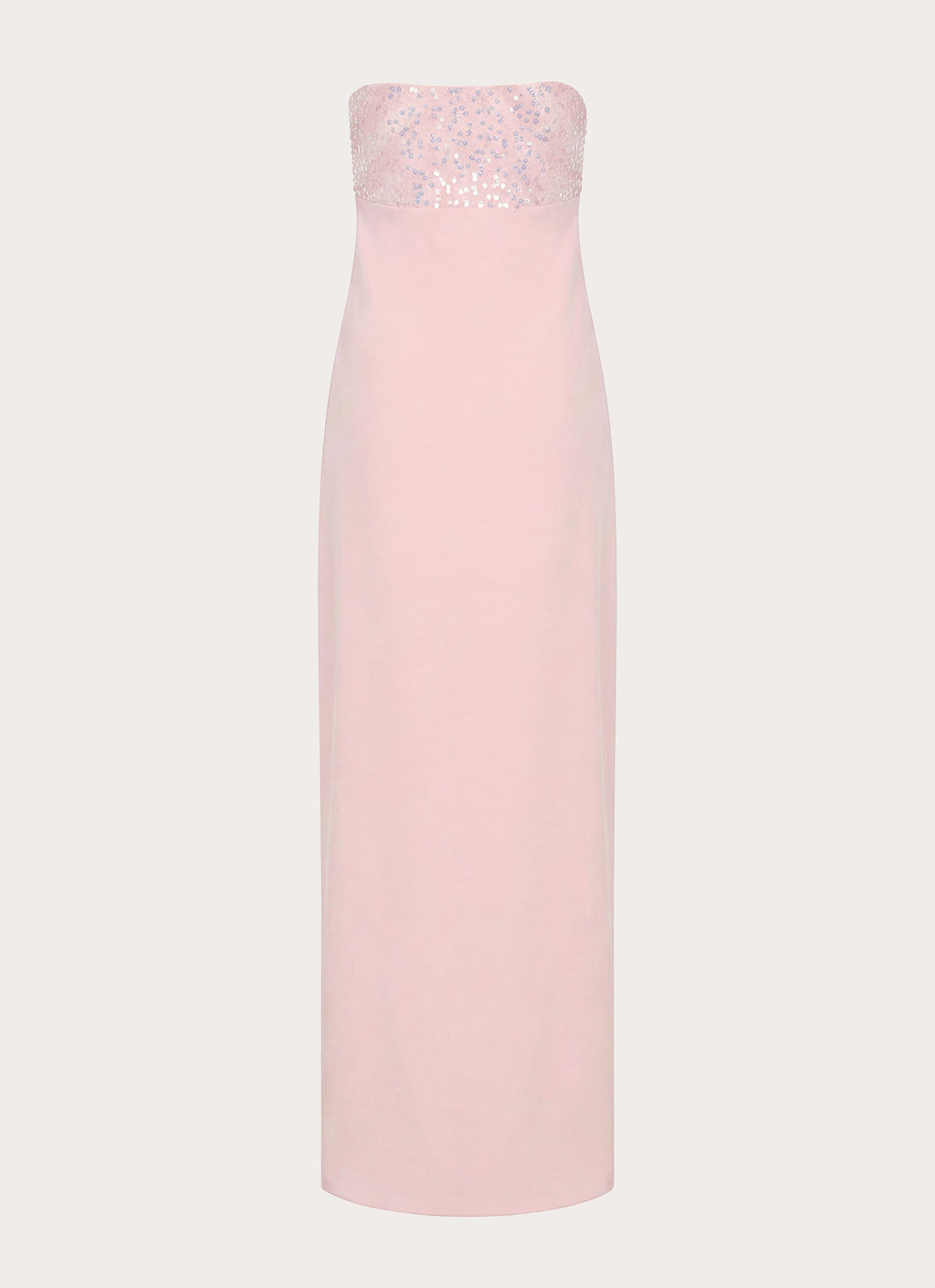 Lucienne Strapless Maxi Dress - Pink