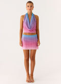 One More Time Sequin Knit Top - Disco Ombre