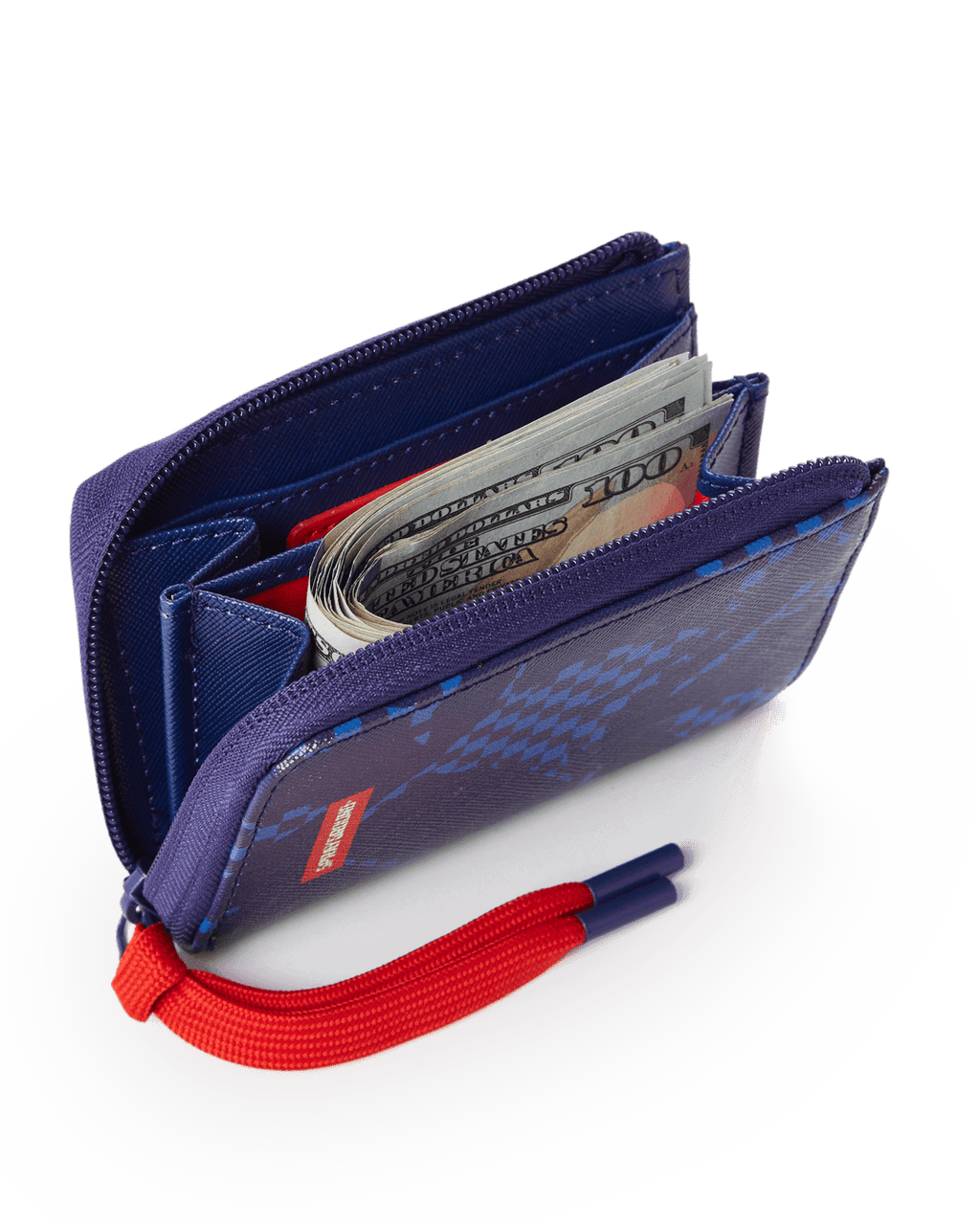 SHARK CHECK (BLUE) WALLET